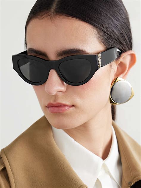 cat eye sunglasses ysl|square cat eye sunglasses ysl.